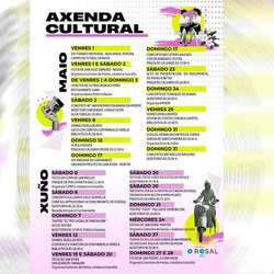 Infominho -  El Rosal se convierte en epicentro cultural del Baixo Mi�o con 24 eventos hasta el verano - 