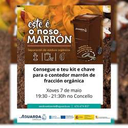 Infominho -  A Guarda reparte llaves para el contenedor marr�n de residuos org�nicos el pr�ximo 7 de mayo - 