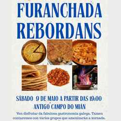 Infominho -  Gastronomia y musica protagonizan la Furanchada de Rebordans el 9 de mayo en Tui - 