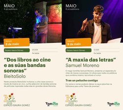 Infominho -  BieitoSolo y Samuel Moreno abren en Tomi�o una programaci�n cultural por el Mes das Letras Galegas - 
