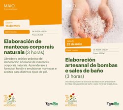 Infominho -  La OMIX de Tomi�o lanza nuevos talleres para j�venes centrados en el cuidado personal natural - 