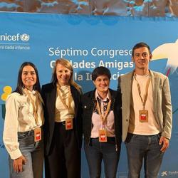 Infominho -  O Rosal participa en Madrid en el Congreso de Ciudades Amigas de la Infancia organizado por UNICEF - 