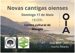 Infominho -  Oia celebra las Letras Galegas con una nueva proyecci�n del audiovisual -Novas cantigas oienses- - 