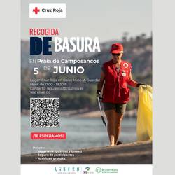 Infominho -  Cruz Roja organizar� una limpieza ambiental en la playa de Camposancos en A Guarda - 