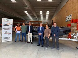 Infominho -  Una empresa de Valen�a dona una embarcaci�n a Protecci�n Civil para reforzar la seguridad en el r�o Mi�o - 