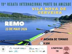 Infominho -  150 remeros recibir� Vila Nova de Cerveira en la Regata Ponte da Amizade - 