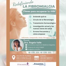 Infominho -  Fibromi�o organiza en A Guarda una conferencia sobre fibromialgia y salud integral - 