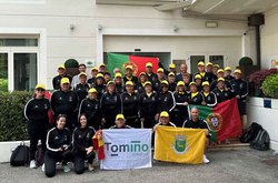 Infominho -  Una delegaci�n transfronteriza de Tomi�o y Cerveira viaja a Cesena para promover el envejecimiento activo - 