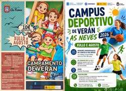 Infominho -  As Neves ofrece su programaci�n de Campamento y Campus Deportivo - 