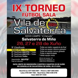 Infominho -  El f�tbol sala vuelve a Salvaterra con 48 horas de competici�n y equipos mixtos - 