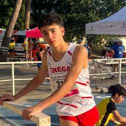 Infominho -  El atleta Sergio Silva de la Sociedad Atl�tica do Trega conquista el Trofeo Corpus Toledo - 