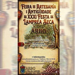 Infominho -  Arbo se prepara para la XXXI Festa da Lamprea Seca - 