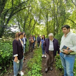 Infominho -  Valen�a acoge una visita Institucional y T�cnica a cerca del Emparcelamiento Rural de Ganfei y Verdoejo - 