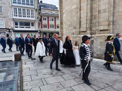 Infominho -  Tui reivindica el papel de los ayuntamientos y pide superar la confrontaci�n en la Ofrenda del Antiguo Reino de Galicia - 