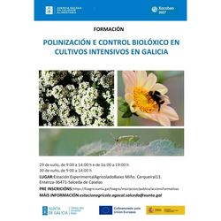 Infominho -  Salceda cierra el plazo de inscripci�n para la formaci�n sobre polinizaci�n y control biol�gico de cultivos - 