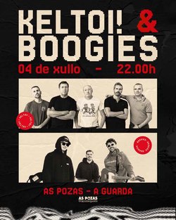 Infominho -  Keltoi! y Boogies ofrecer�n un concierto el 4 de julio en As Pozas en A Guarda - 