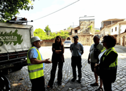 Infominho -  Caminha inicia la intervenci�n de limpieza del r�o Coura - 
