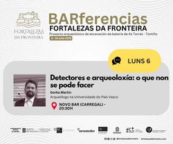 Infominho - El arqueólogo Gorka Martín analizará en Tomiño el impacto de los detectores de metales sobre el patrimonio arqueológico - Infominho - El arqueólogo Gorka Martín analizará en Tomiño el impacto de los detectores de metales sobre el patrimonio arqueológico -
