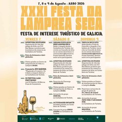 Infominho - Arbo celebrará del 7 al 9 de agosto la XXXI Festa da Lamprea Seca - Infominho - Arbo celebrará del 7 al 9 de agosto la XXXI Festa da Lamprea Seca -