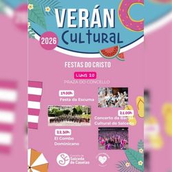 Infominho -  Salceda de Caselas vive hoy una intensa jornada festiva con espuma, m�sica y el Combo Dominicano - 