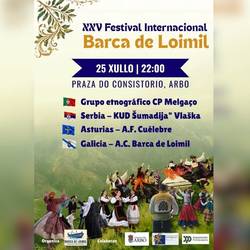 Infominho -  Cuatro culturas, un mismo escenario: el Festival Barca de Loimil cumple 25 a�os en Arbo - 