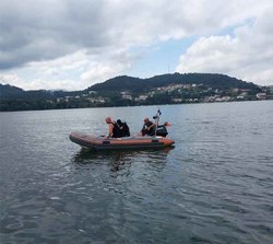 Infominho -  Localizan el cuerpo del ba�ista desaparecido entre Seixas y la isla de Cavalos en el R�o Mi�o - 