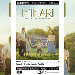 Infominho -  El Cineclub Tui lleva el cine a las parroquias con la proyecci�n de Minari en Randufe - 