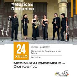 Infominho -  La iglesia de Santa Mar�a de Tebra acoge un viaje por la m�sica del siglo XX con Medinukai Ensemble - 