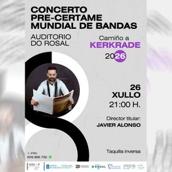 Infominho -  La banda de O Rosal presenta este domingo el repertorio con el que competir� en Kerkrade - 