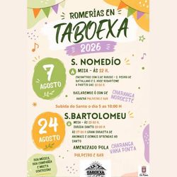Infominho -  Las romer�as de Taboexa regresan con m�sica, tradici�n y ambiente festivo en As Neves - 
