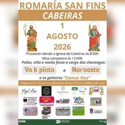 Infominho -  Arbo vivir� este s�bado la popular Romer�a de San Fins en la parroquia de Cabeiras - 