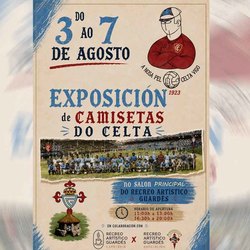 Infominho -  El Recreo Art�stico Guard�s acoge una exposici�n con camisetas del RC Celta del 3 al 7 de agosto - 