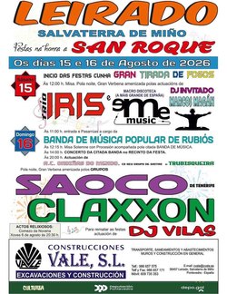 Infominho -  Leirado prepara dos d�as de fiesta en honor a San Roque en Salvaterra de Mi�o - 