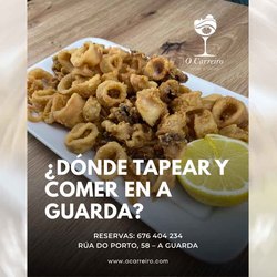Infominho -  �D�nde tapear y comer en A Guarda? O Carreiro potencia su propuesta de mediod�a - 