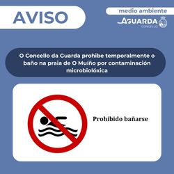 Infominho -  A Guarda cierra al ba�o la playa de O Mu��o tras detectar contaminaci�n en el agua - 