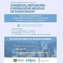 Infominho - O Rosal impulsa la formación para mejorar las oportunidades laborales con un nuevo programa de empleo inclusivo - Infominho - O Rosal impulsa la formación para mejorar las oportunidades laborales con un nuevo programa de empleo inclusivo -