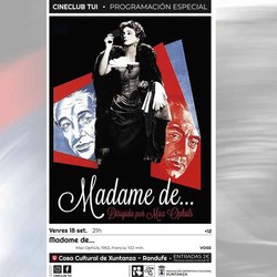Infominho - Xuntanza Randufe y Cineclub Tui proyectan -Madame de...- en la Casa Cultural - Infominho - Xuntanza Randufe y Cineclub Tui proyectan -Madame de...- en la Casa Cultural -