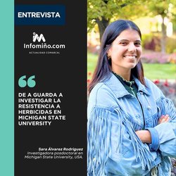 Infominho - Entrevista a Sara Álvarez Rodríguez: de A Guarda a investigar la resistencia a herbicidas en Michigan State University - Infominho - Entrevista a Sara Álvarez Rodríguez: de A Guarda a investigar la resistencia a herbicidas en Michigan State University -