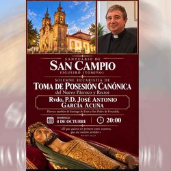 Infominho - El Santuario de San Campio de Figueiró recibe este domingo a su nuevo párroco y rector - Infominho - El Santuario de San Campio de Figueiró recibe este domingo a su nuevo párroco y rector -