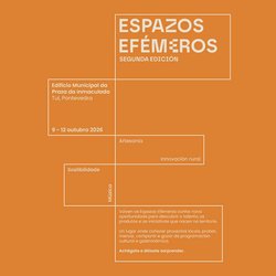 Infominho - Espazos Efémeros reúne en Tui artesanía, gastronomía y música durante cuatro días - Infominho - Espazos Efémeros reúne en Tui artesanía, gastronomía y música durante cuatro días -