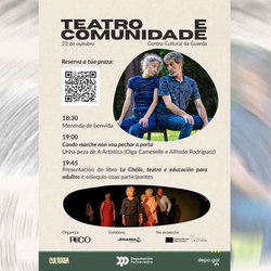 Infominho - A Guarda acoge una jornada de teatro comunitario tras más de 70 horas de talleres y encuentros - Infominho - A Guarda acoge una jornada de teatro comunitario tras más de 70 horas de talleres y encuentros -