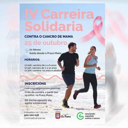 Infominho - La IV Carrera Solidaria contra el Cáncer de Mama reunirá este domingo a As Neves por una buena causa - Infominho - La IV Carrera Solidaria contra el Cáncer de Mama reunirá este domingo a As Neves por una buena causa -