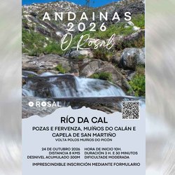 Infominho -  De las cascadas del r�o da Cal a los molinos del Fol�n y del Pic�n: O Rosal retoma sus rutas interpretativas - 