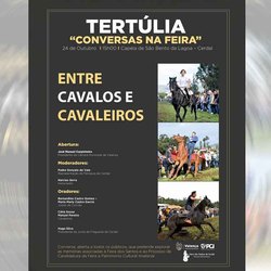 Infominho - Cerdal calienta motores para la Feira dos Santos con una tertulia sobre caballos, jinetes y memoria popular - Infominho - Cerdal calienta motores para la Feira dos Santos con una tertulia sobre caballos, jinetes y memoria popular -