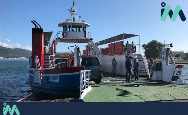 Horario semanal del ferry A Guarda - Caminha del lunes 21 al domingo 27 de diciembre de 2020