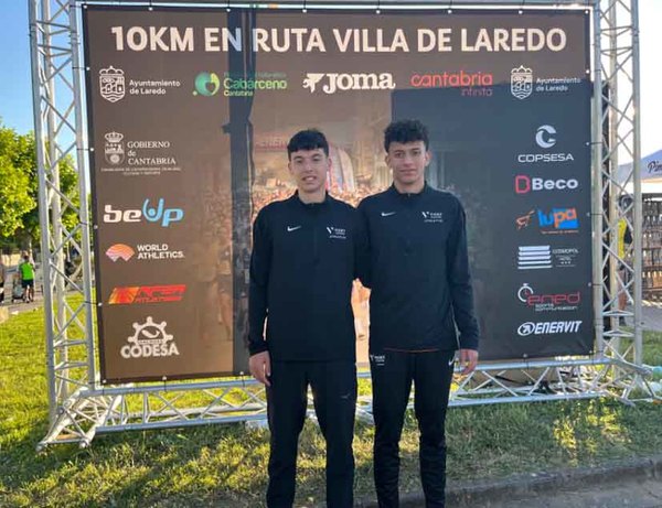 lex Sierpes pulveriza los rcords gallegos sub-18 y sub-20 en su debut en los 10K Villa de Laredo