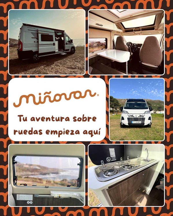 Nace MioVan, la nueva empresa del Baixo Mio para viajar en furgoneta camper con total libertad