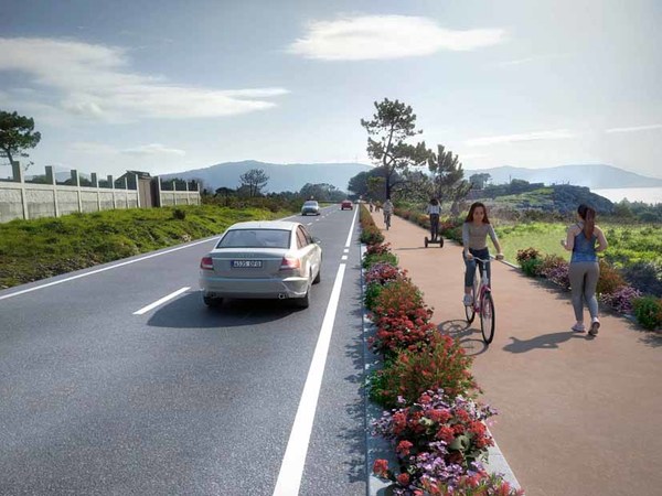 Infominho -  A Guarda contar con una nueva senda peatonal y ciclista hasta Camposancos con una inversin de ms de 1,3 millones de euros - 