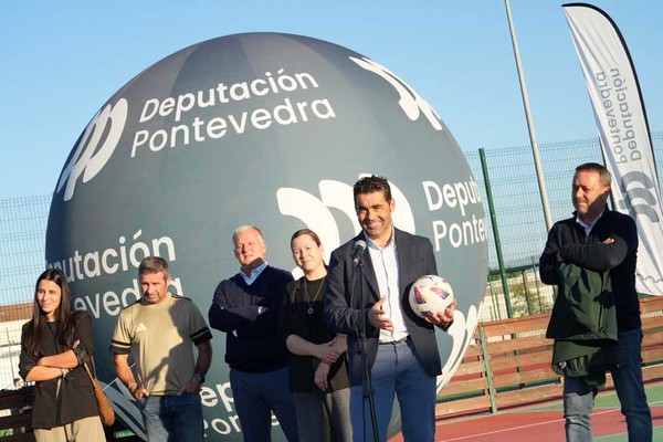Infominho -  Salvaterra refuerza su infraestructura deportiva con el apoyo de la Deputacin de Pontevedra y el Plan Extraordinario de Infraestructuras - 