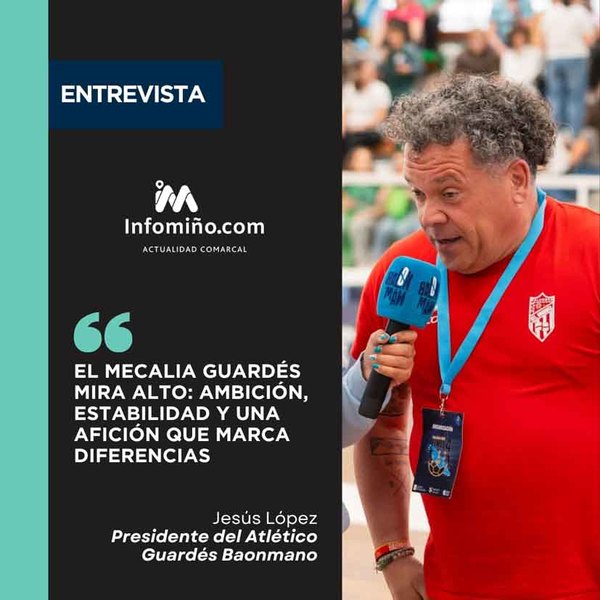 Infominho -  Entrevista a Jess Lpez: El Guards est preparado para luchar por ttulos sin perder su identidad - 